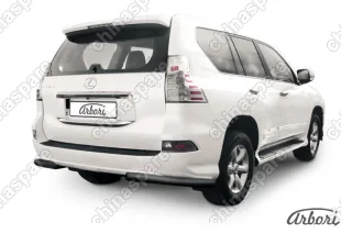 Уголки d76 Arbori черн. для Lexus GX460 2013-нв