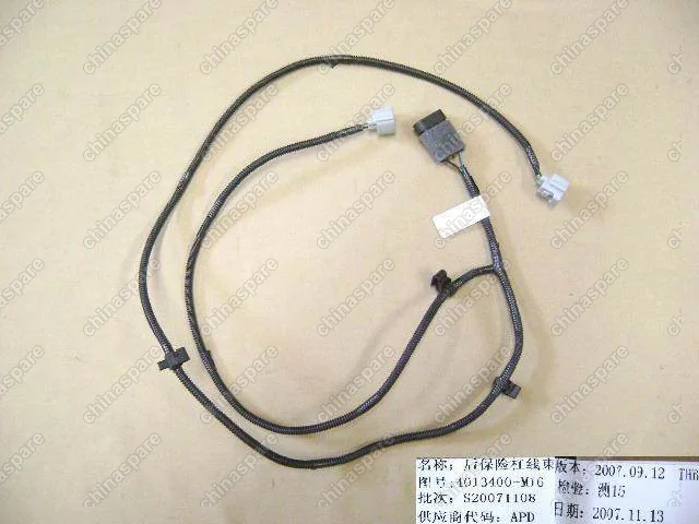 4013400M16 Harn assy-rr bumper Great Wall Peri