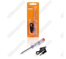 Пробник автомобильный с лампой и проводом пластик/металл 6/12/24В 140мм