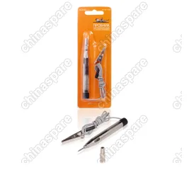 Пробник автомобильный с лампой и проводом металл 6/12/24В 110мм