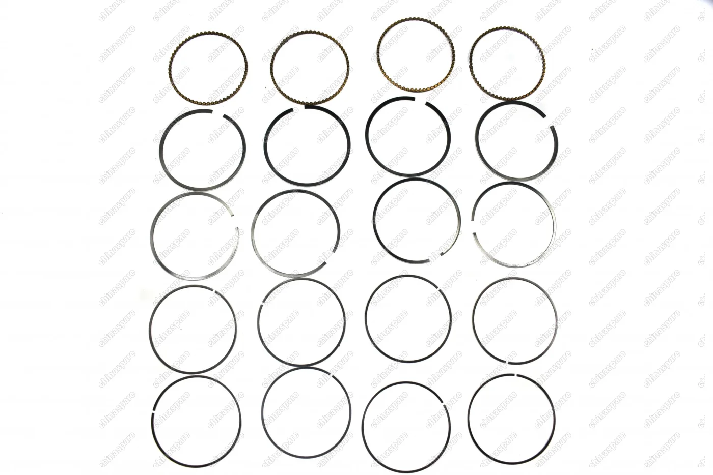 Кольцо поршневое (STD) +0,00 (комплект) 491QE (Евро-3) Great Wall Safe