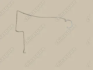 Трубка тормозная центральная регулятора давления тормозов f1 Great Wall Safe