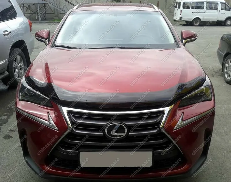 NLDSLENX1412 Дефлектор капота темный LEXUS NX, 2014-