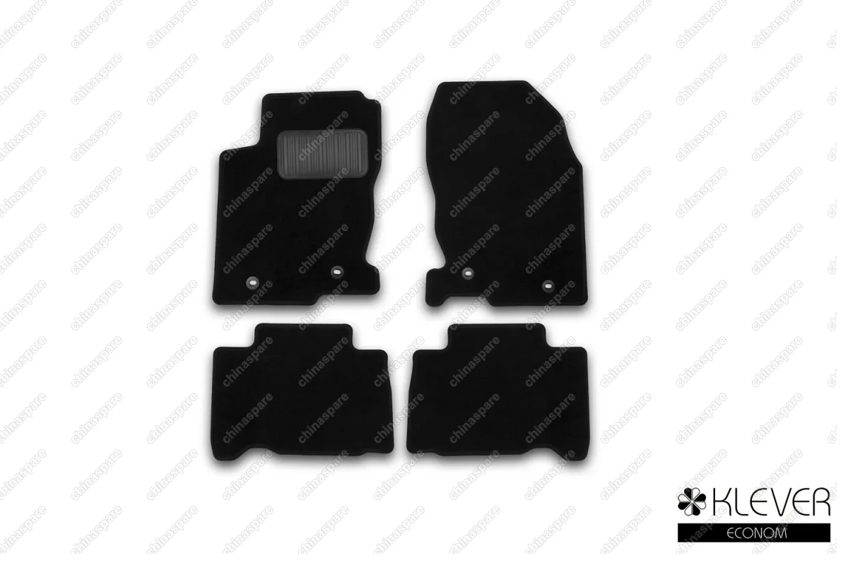 KVR01297101200k Коврики в салон Klever Econom LEXUS NX 2014->, кросс., 4 шт.(текстиль)