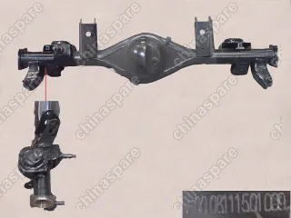2401000F00 Кожух заднего моста (чулок) - 20-2401030 Great Wall Safe