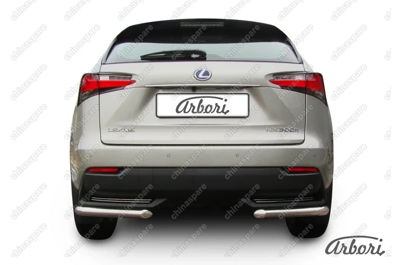 AFZDALNX13 Уголки d57 Arbori нерж. сталь для LEXUS NX 2014-2017