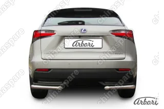 AFZDALNX13 Уголки d57 Arbori нерж. сталь для LEXUS NX 2014-2017