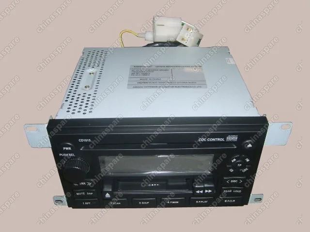 7901010F00 Магнитола cd+ кассета (2 din) (нового образца) black Great Wall Safe