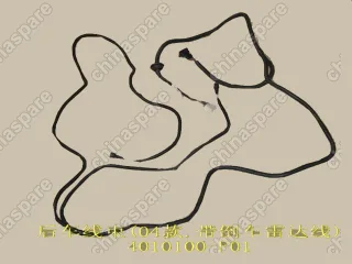 Жгут проводов задняя часть - 3724015b-f Great Wall Safe