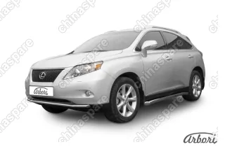 Защита переднего бампера d57 Arbori нерж. сталь для Lexus RX350 2009-2012