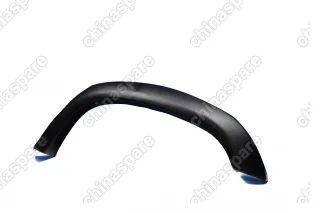 Арка декоративная заднего левого крыла (пластик, широкая) (черная) Great Wall Safe