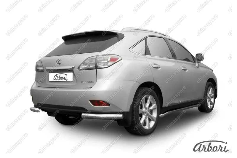 Уголки d76 Arbori нерж. сталь для Lexus RX350 2009-2012