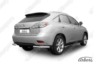 Уголки d76 Arbori нерж. сталь для Lexus RX350 2009-2012