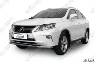 Защита переднего бампера d57 Arbori нерж. сталь для Lexus RX350/RX-270 2012-2015