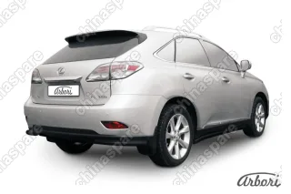 Уголки d57 Arbori черн. для Lexus RX350/RX-270 2012-2015