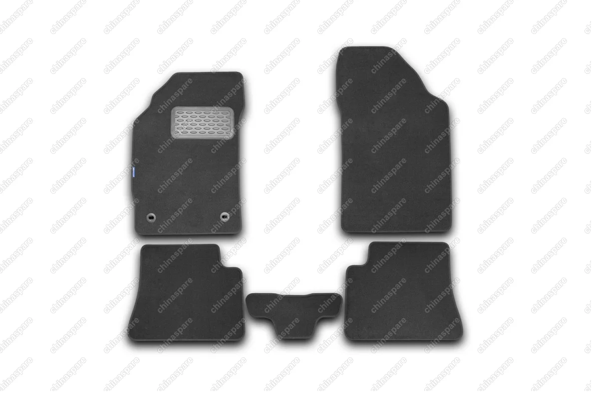 Коврики в салон LIFAN Breez 520 2008->, хб., 5 шт. (текстиль)