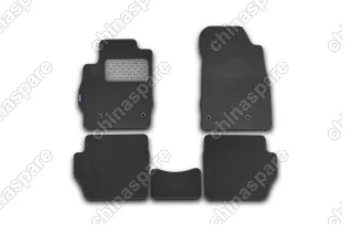 NLT331511110kh Коврики в салон MAZDA 2 АКПП 2007->, хб., 5 шт. (текстиль)