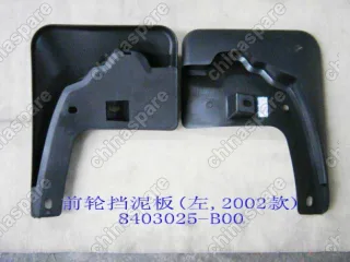 8403025B00 Front wheel mudguard lh Great Wall Sailor
