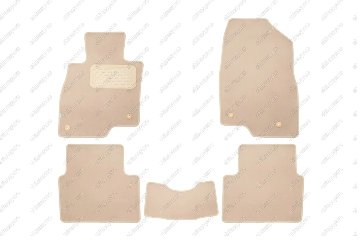 KVR0403303522112kh Коврики в салон Klever Premium MAZDA 3 2013->, сед., хб., 5 шт. (текстиль, бежевые)