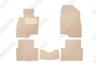 KVR0403303522112kh Коврики в салон Klever Premium MAZDA 3 2013->, сед., хб., 5 шт. (текстиль, бежевые)