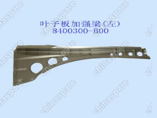 8400300B00 Панель крепления брызговика моторного отсека левая Great Wall Sailor