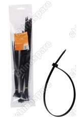 Стяжки (хомуты) кабельные, пластиковые, набор 60шт.(3,6*250мм-20шт/3,6*300мм-20шт/4,8*350мм-20шт)