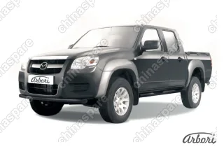 AFZDAMZB10B Защита переднего бампера d57 Arbori черн. для Mazda BT-50 2006-2011