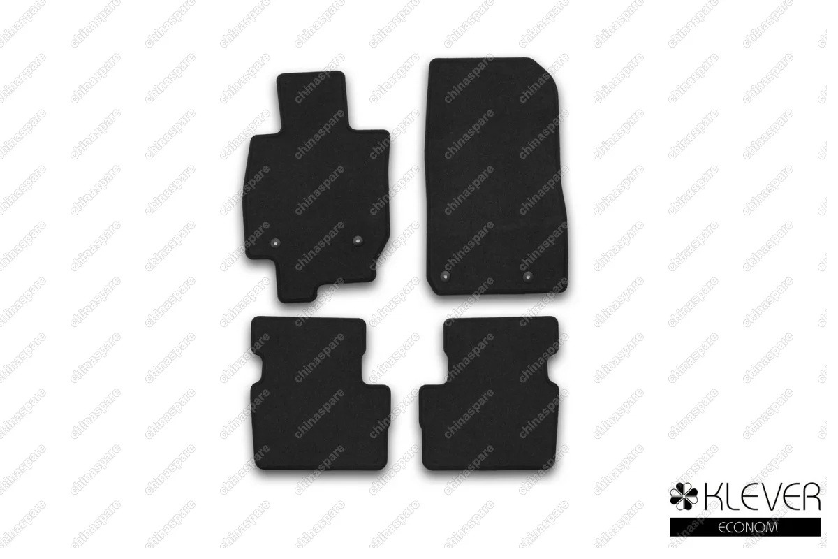 KLEVER01332801200k Коврики в салон Klever Econom MAZDA CX-3, 2015->, кросс., 4 шт. (текстиль)