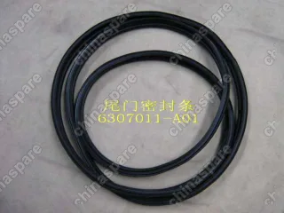 6307011A01 Seal strip-tail door Great Wall Sing
