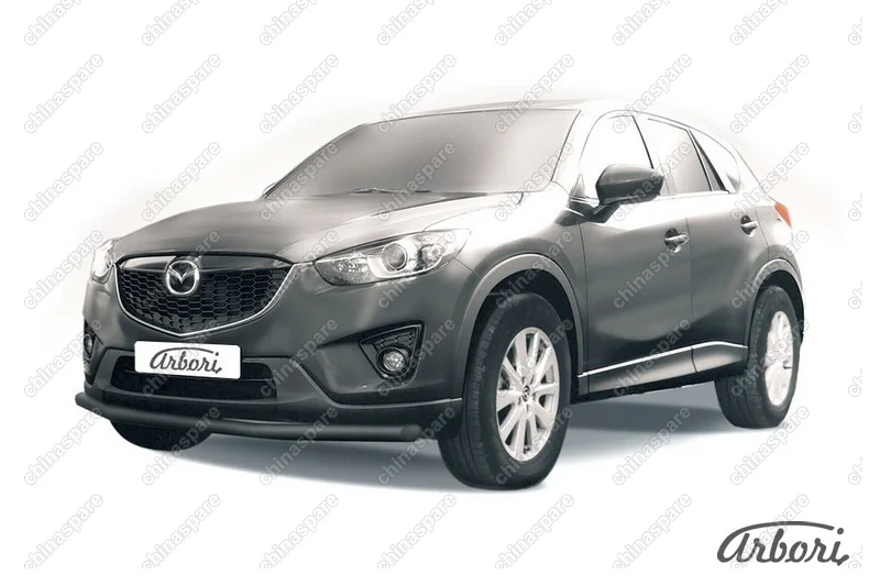 AFZDAMZCX502B Защита переднего бампера d57 Arbori черн. для MAZDA CX-5 2015-2017