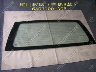 6303100A05 Tail door glass assy(sing b) Great Wall Sing