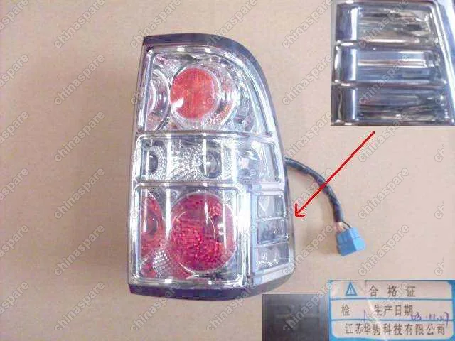 4133200A01 Rr combination lamp assy rh(03a1 white) Great Wall Sing
