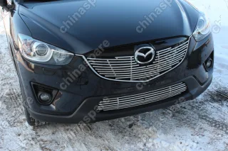 MCX5972302 Декоративные элементы воздухозаборника d10 Mazda CX-5 2012- хром, MCX5.97.2302