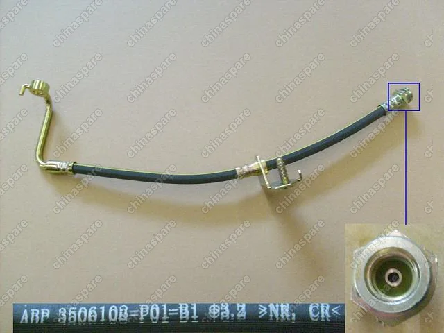 3506108P01 Fr brake line rh Great Wall Wingle