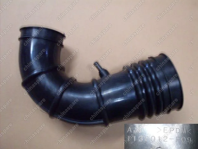 1132012P09 Патрубок корпуса воздушного фильтра угловой 3,5 Great Wall Wingle