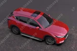 AFZDAALMZCX17503 Комплект алюминиевых порогов Arbori Luxe Black 1700 для MAZDA CX-5 2017-нв