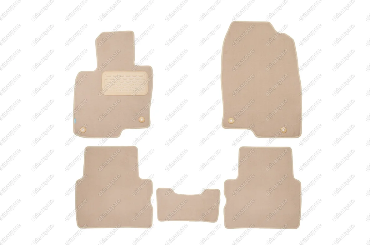 KVR0403303322112kh Коврики в салон Klever Premium MAZDA CX-5 2017->, кросс., 5 шт. (текстиль, бежевые)