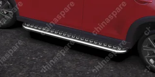 AFZDAMZCX17504 Защита порогов d42 с листом  Arbori нерж. сталь для MAZDA CX-5 2017-нв