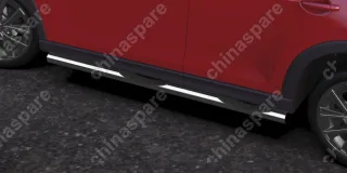 AFZDAMZCX17505 Защита порогов d76 с проступями Arbori нерж. сталь для MAZDA CX-5 2017-нв