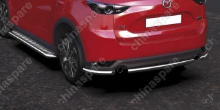 AFZDAMZCX17506 Защита заднего бампера d57  Arbori нерж. сталь для MAZDA CX-5 2017-нв