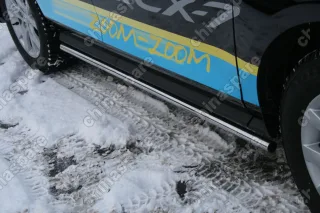 MACX800550 Пороги труба d 42 (компл 2шт) "Mazda CX-7" 2007-2010, MACX.80.0550