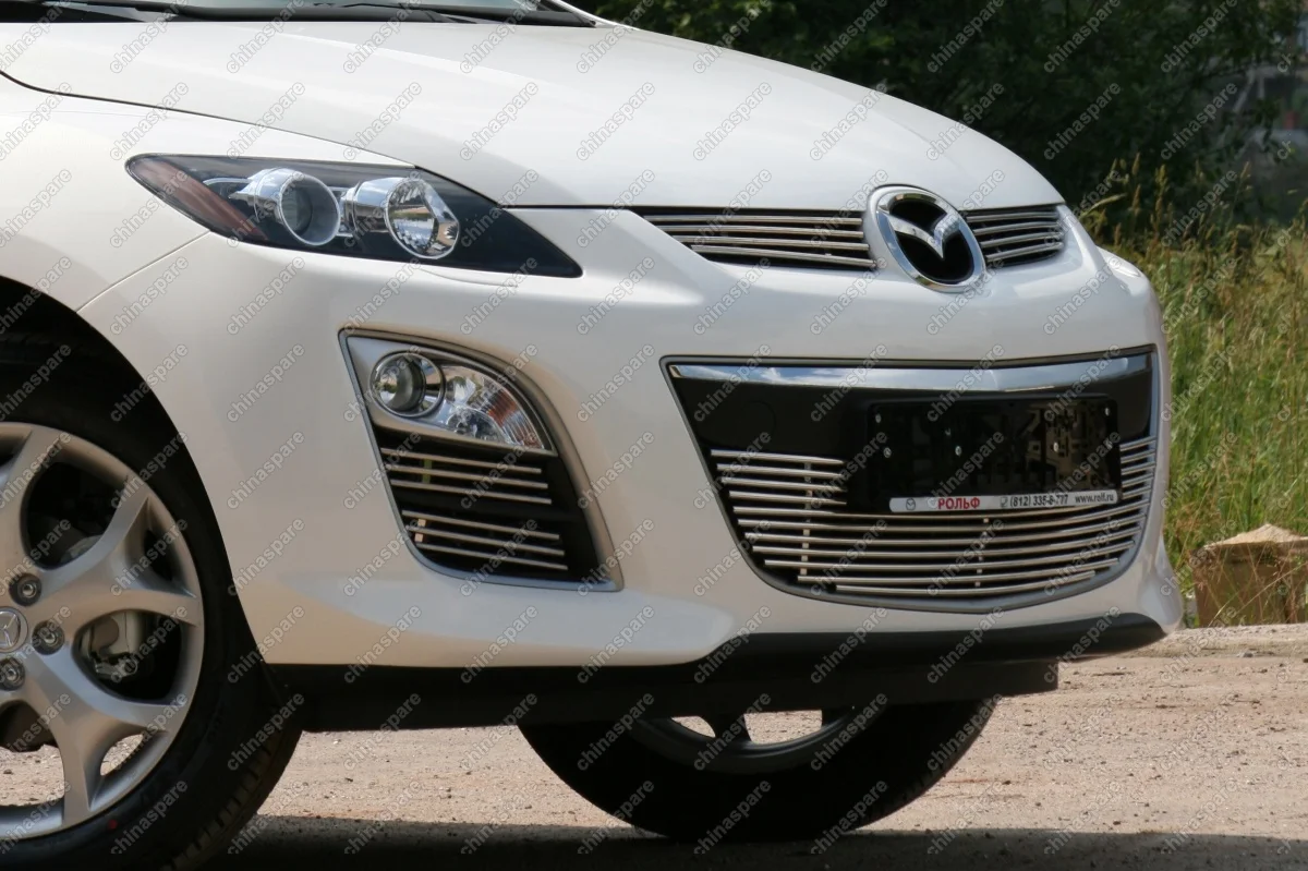 MACX942163 Декоративные элементы противотуманных фар  d10 (компл 4шт) "Mazda CX-7" 2010- хром, MACX.94.2163