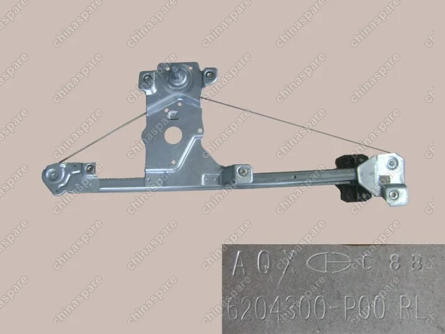 Стеклоподъемник в сборе (механический) задней левой двери Great Wall Wingle