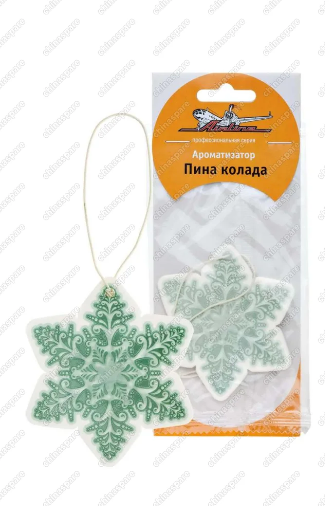 Ароматизатор Снежинка пина-колада.