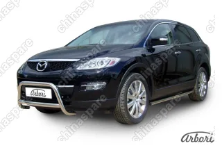 AFZDAMZCX901 Кенгурятник d57 низкий  Arbori нерж. сталь для Mazda CX-9 2007-2012