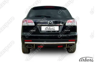 AFZDAMZCX909 Защита заднего бампера d57 Arbori нерж. сталь для Mazda CX-9 2007-2012