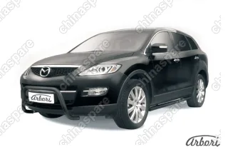AFZDAMZCX902B Кенгурятник d57 низкий "мини" Arbori черн. для Mazda CX-9 2007-2012