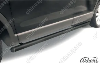 AFZDAMZCX907B Защита порогов d57 труба Arbori черн. для Mazda CX-9 2007-2012