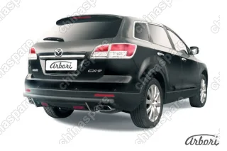 AFZDAMZCX909B Защита заднего бампера d57 Arbori черн. для Mazda CX-9 2007-2012