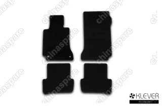 Коврики в салон Klever Econom MERCEDES-BENZ C-Class W204 АКПП 2007-2014, сед., 4 шт. (текстиль)